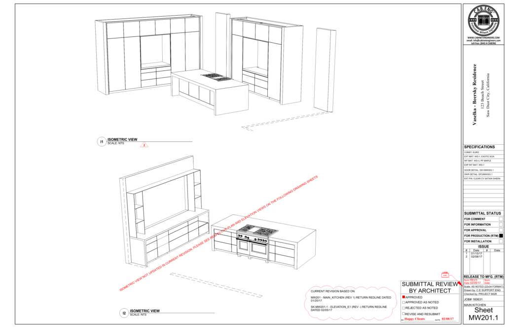 MW201 - MAIN KITCHEN (REV 3 RTM) Page 1